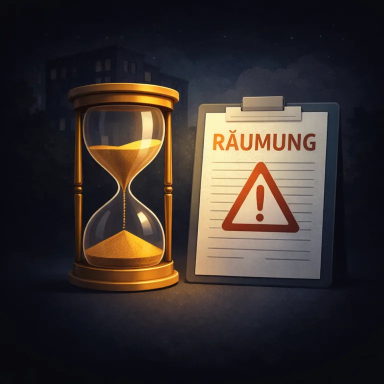 Illustration zum Mietrechtsfall „Räumungstitel mit Räumungsfrist trotz Suizidgefahr des Mieters“