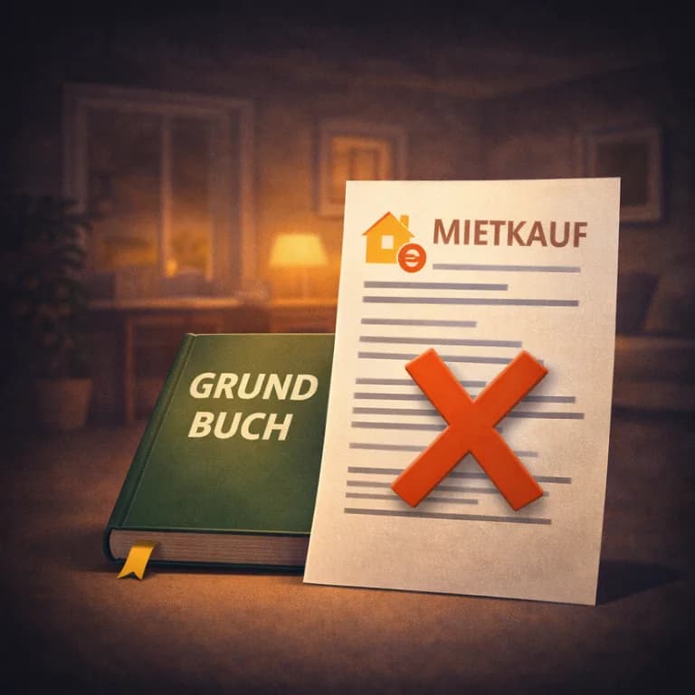 Illustration zum Mietrechtsfall „Wohnung als Mietkauf: Fristlose Kündigung wegen Hausgeld scheitert“