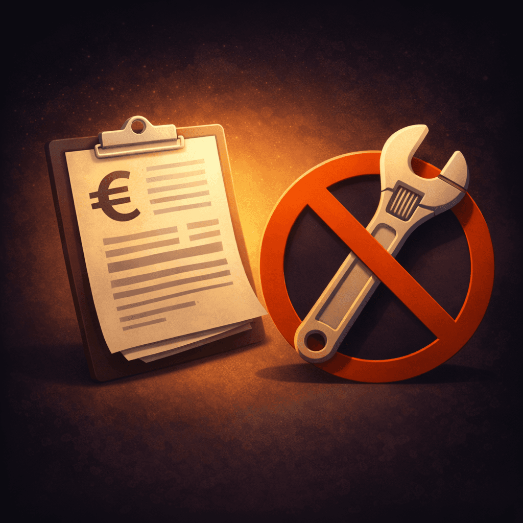 Illustration zum Mietrechtsfall „Modernisierungsmieterhöhung ohne Aufschlüsselung nach Gewerken“